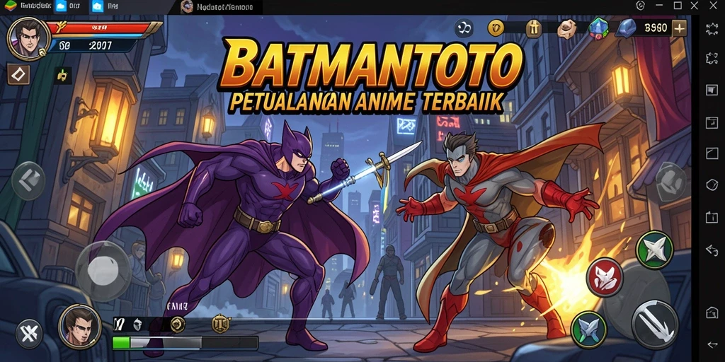Gameplay menakjubkan dari BATMANTOTO dengan karakter anime yang berbeda.