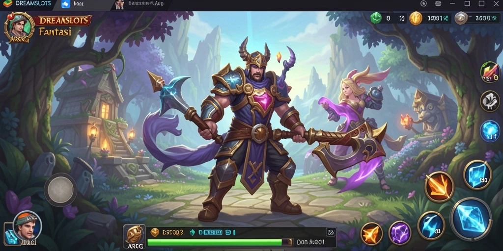 Tampilan gameplay seru di DREAMSLOTS, penuh aksi dan petualangan.