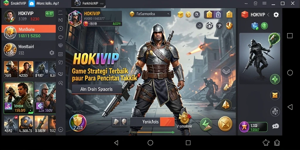 Tampilan menarik dari gameplay HOKIVIP yang penuh strategi.