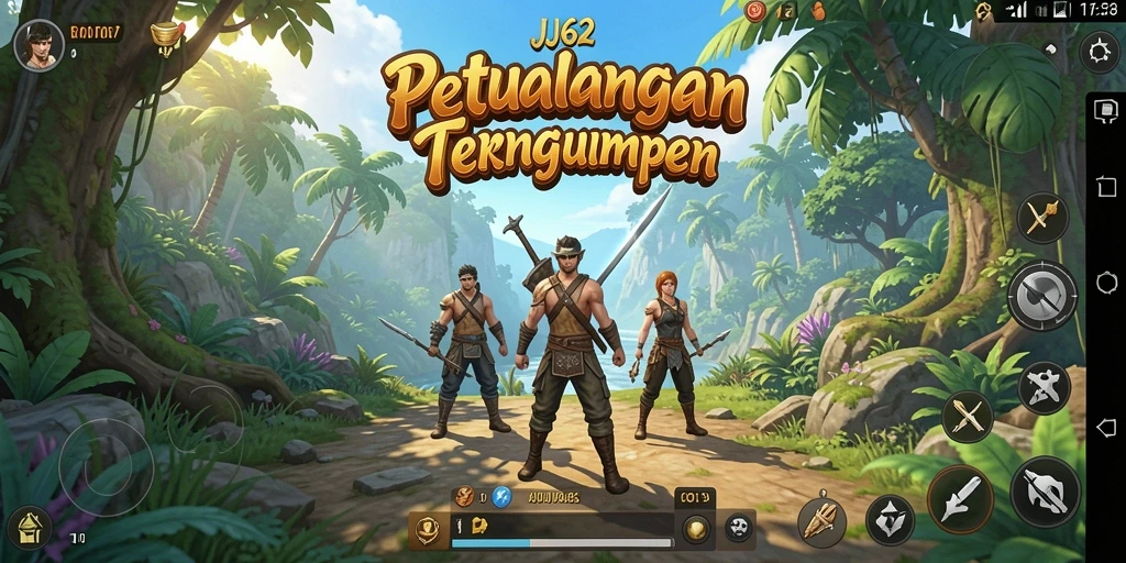 Screenshot menampilkan gameplay mendebarkan di dunia terbuka.