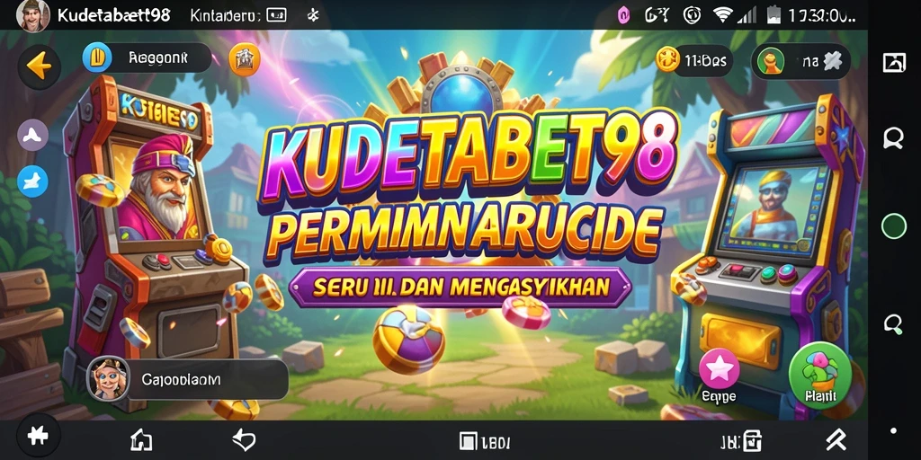 Tampilan gameplay menarik dari KUDETABET98 yang penuh warna.
