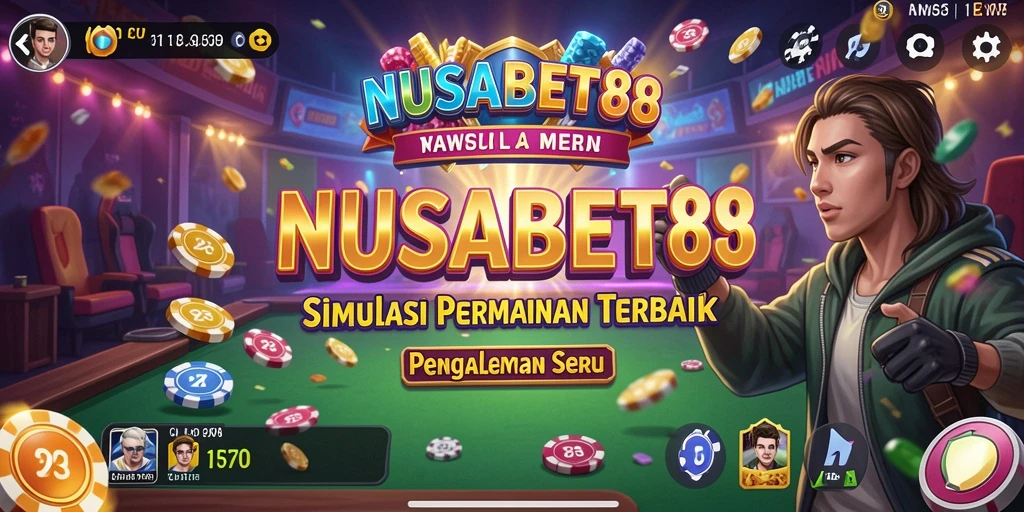 Tampilan menarik dari gameplay NUSABET88 yang memukau.