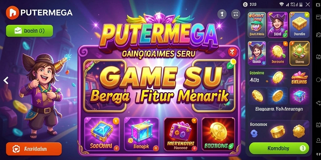 Screenshot PUTERMEGA menampilkan gameplay Slot yang seru dan menarik.