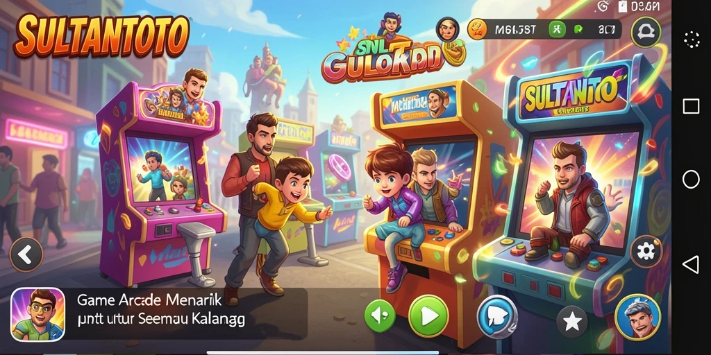 Tampilan menarik dari gameplay SULTANTOTO yang adiktif.