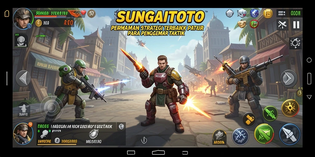 Tampilan gameplay SUNGAITOTO menunjukkan strategi yang mendebarkan dan aksi yang seru.
